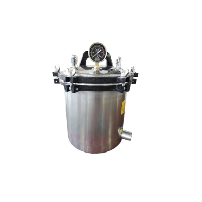 PORTABLE PRESSURE STEAM STERILIZER (Electric or LPG heated)