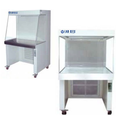 Horizontal flow clean bench/fume hood