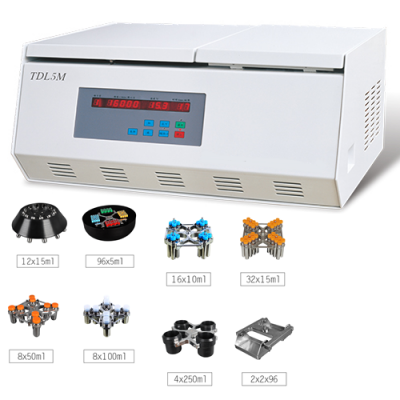 Desktop large capacity low speed refrigerated centrifuge 