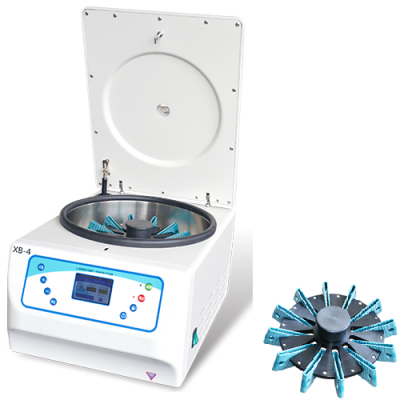 Blood type card centrifuge