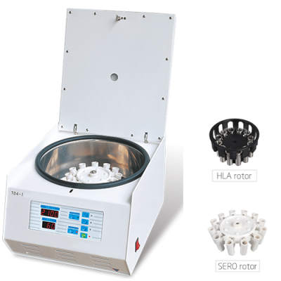 Blood type serological centrifuge