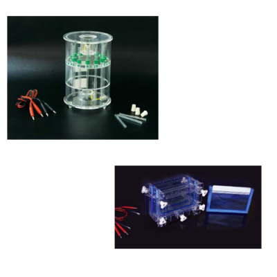 Disc electrophoresis cell/ Double Plate sandwich Type vertical electrophoresis cell