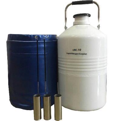 Liquid nitrogen container