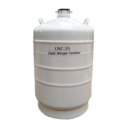 Liquid nitrogen container    