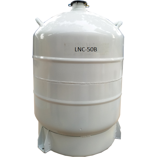 Liquid nitrogen container   