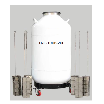 Liquid nitrogen container    