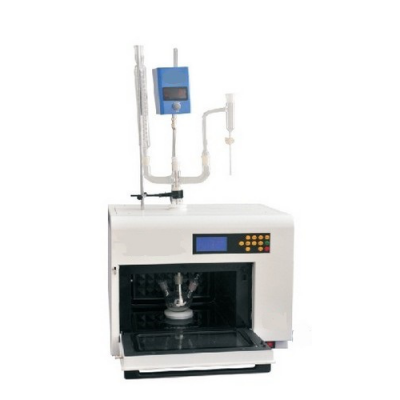Atmospheric pressure microwave synthesis reaction instrument