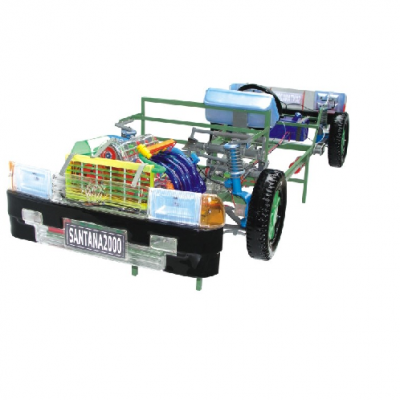 Transparent vehicle teaching model